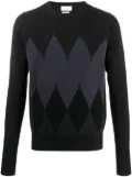 Ballantyne argyle pattern sweater - Blue