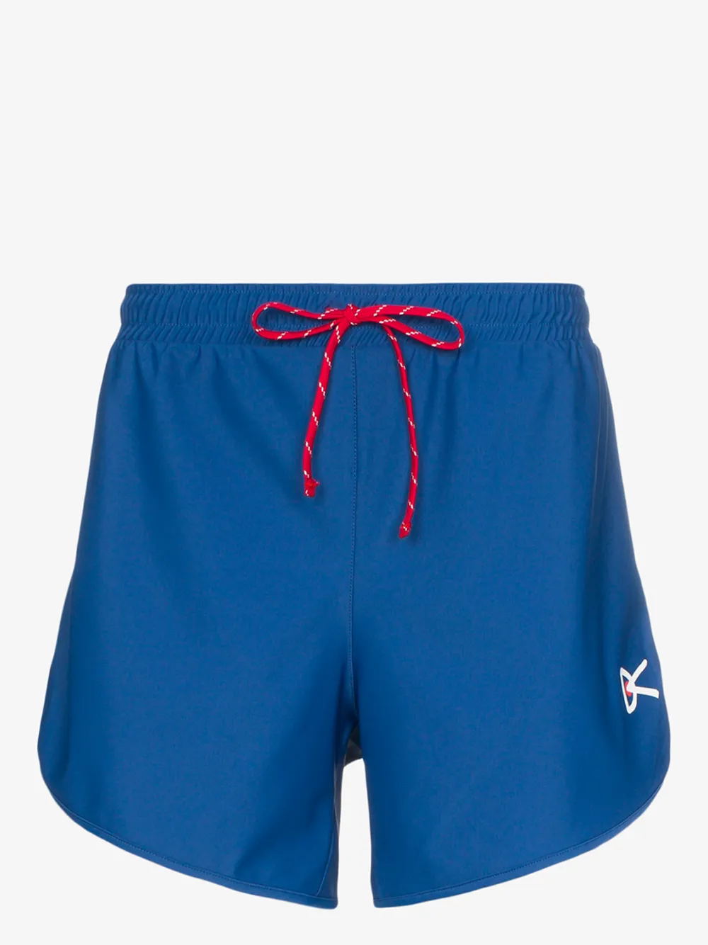 DISTRICT VISION DISTRICT VISION BLUE SPINO LOGO PRINT TRACK SHORTS,SPINOTRAININGSHORTS14607019