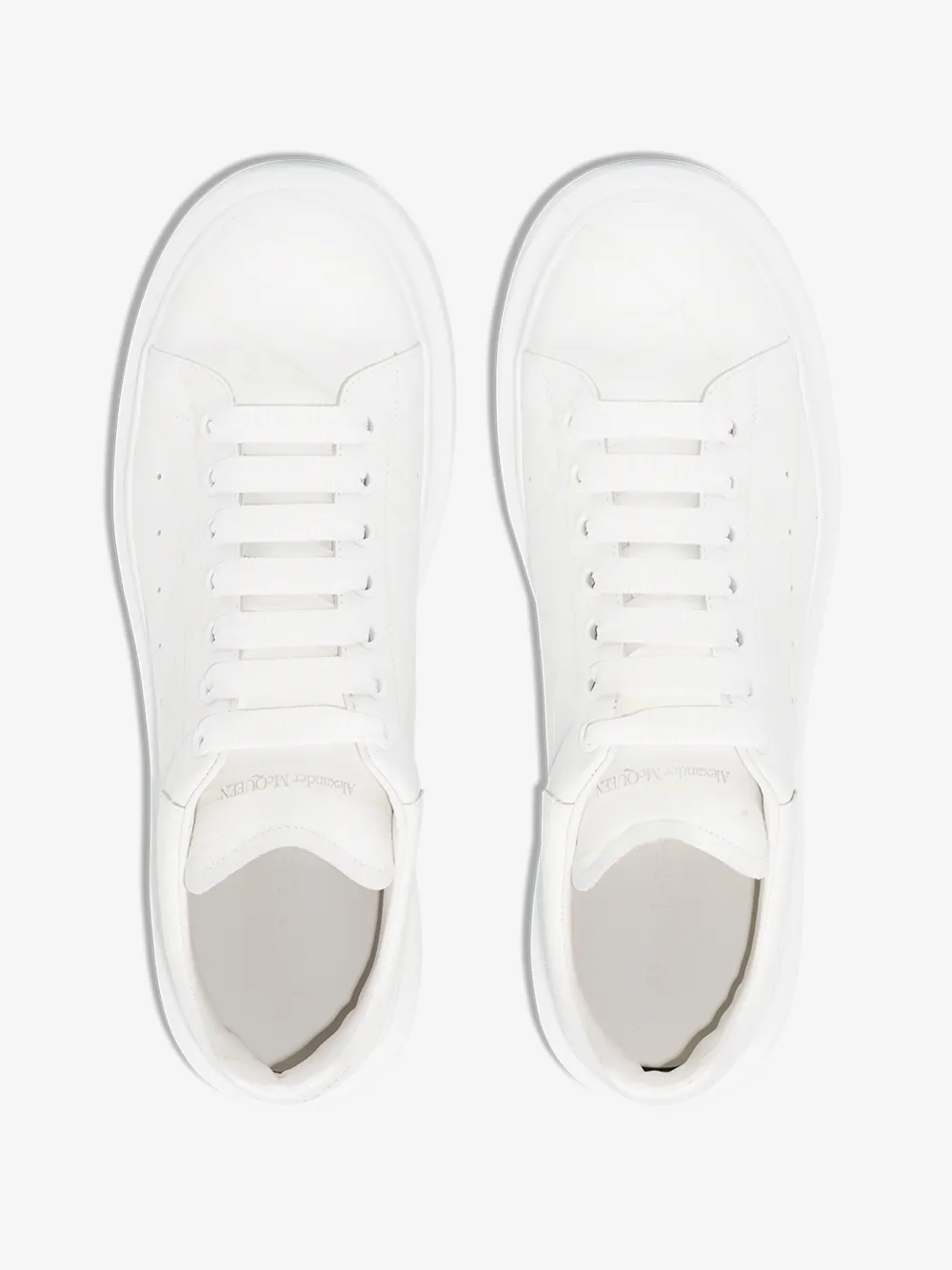 ALEXANDER MCQUEEN ALEXANDER MCQUEEN WHITE GLOW IN THE DARK OVERSIZED SNEAKERS,611190WHXM414607058