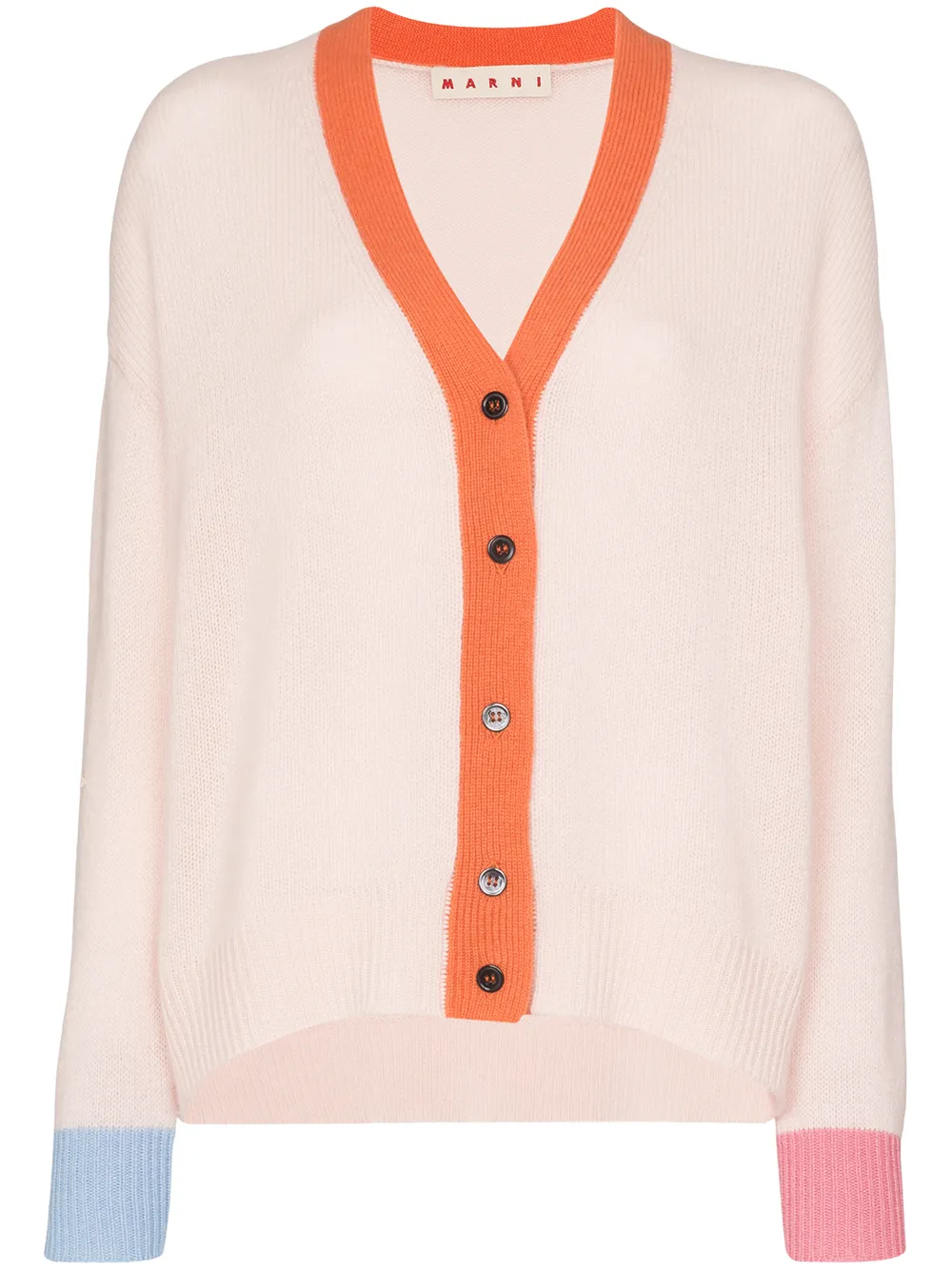 Marni Kaschmircardigan Mit V-Ausschnitt fMzmE mOI1E Marni Kaschmircardigan Mit V-Ausschnitt fMzmE mOI1E