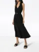 Prada belted halterneck dress