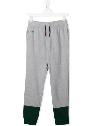 pantaloni kenzo bambino argento