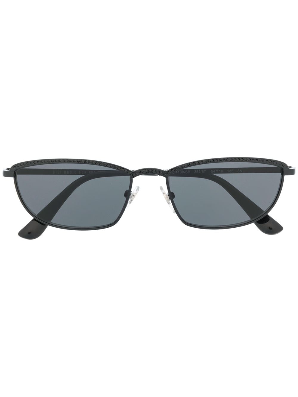 Vogue Eyewear X Gigi Hadid Square Frame Sunglasses In Schwarz