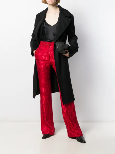 ANN DEMEULEMEESTER DOUBLE BREASTED COAT