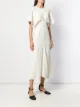 Victoria Beckham vestido midi de corte imperio