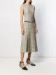 Victoria Beckham sleeveless tweed midi-dress
