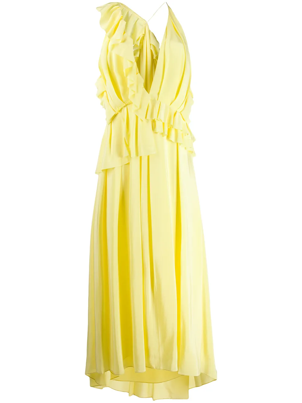 ruffle cami dress