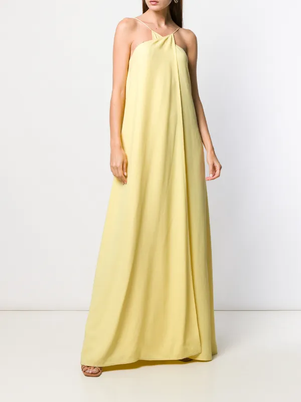 wrap front cami dress