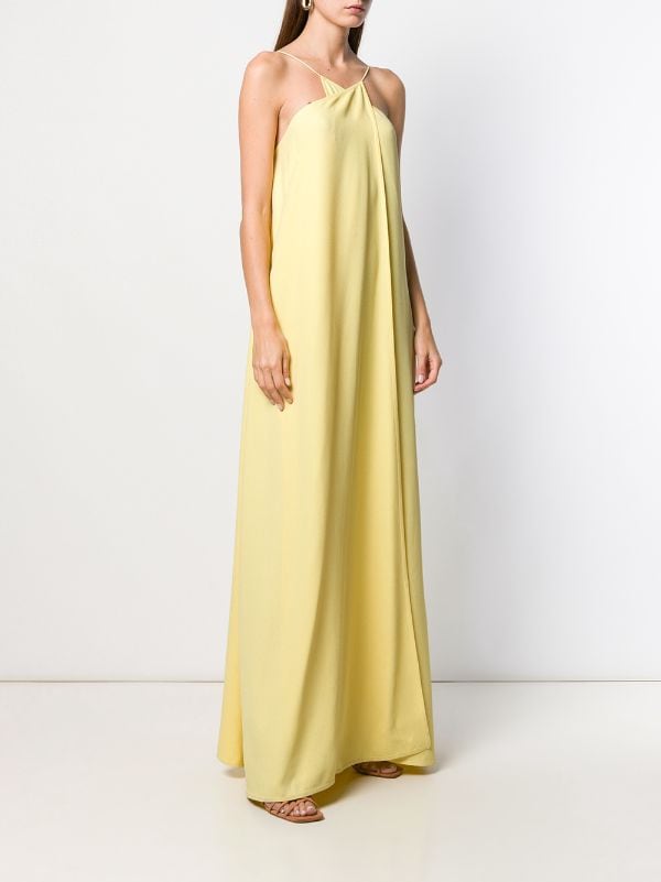 victoria beckham wrap front dress