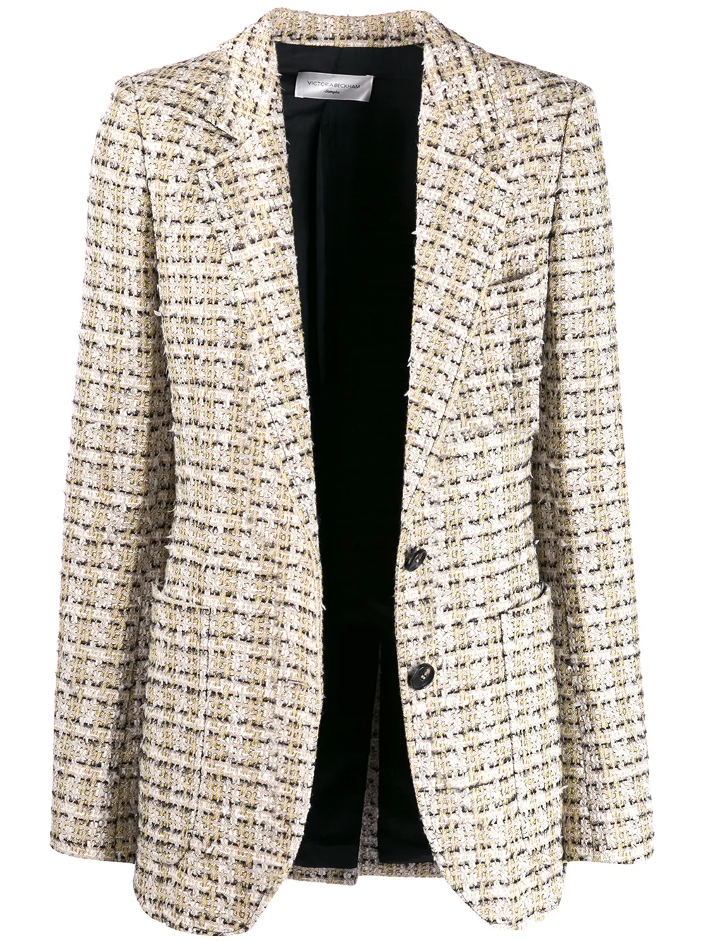 Victoria Beckham Blazer Mit Tweed-Effekt Xg26e JmFqp Victoria Beckham Blazer Mit Tweed-Effekt Xg26e JmFqp