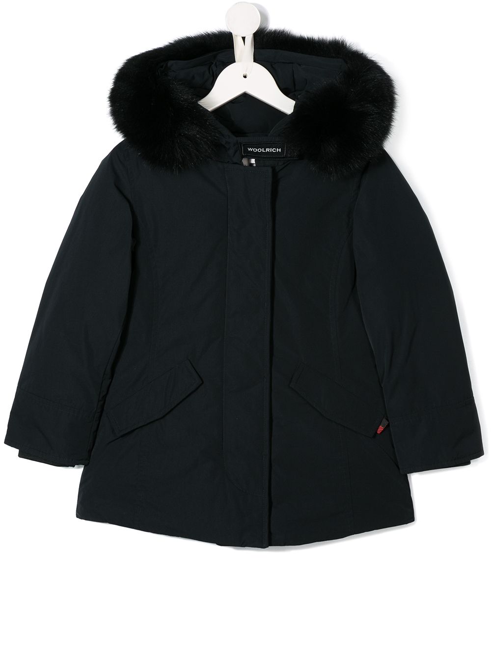 фото Woolrich Kids Luxury Arctic hooded parka coat