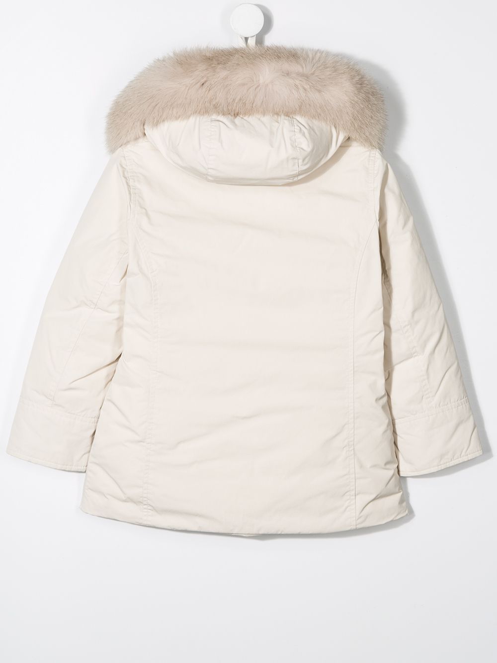 фото Woolrich Kids Luxury Arctic hooded parka coat