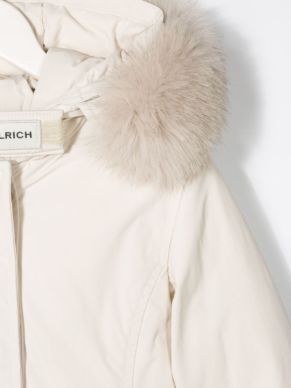 фото Woolrich Kids Luxury Arctic hooded parka coat