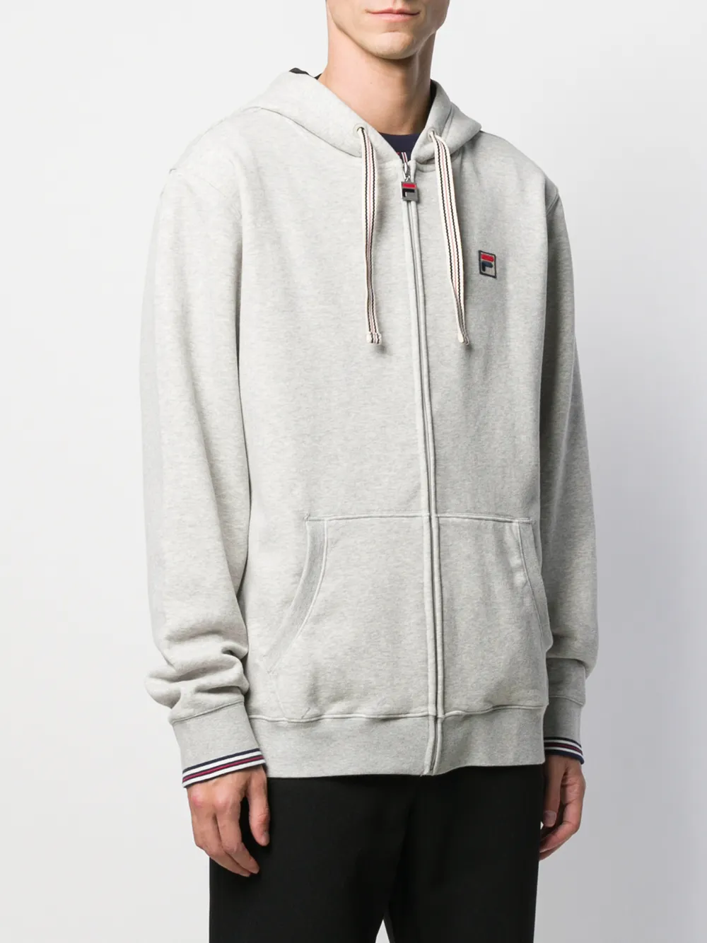 Fila Hoodie met logo Grijs