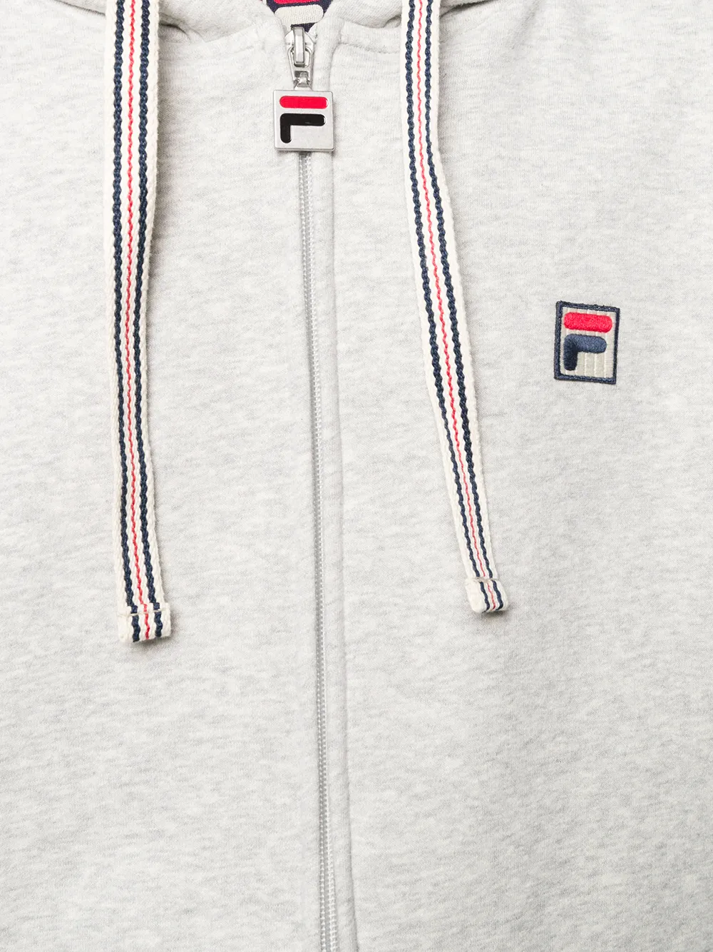 Fila Hoodie met logo Grijs