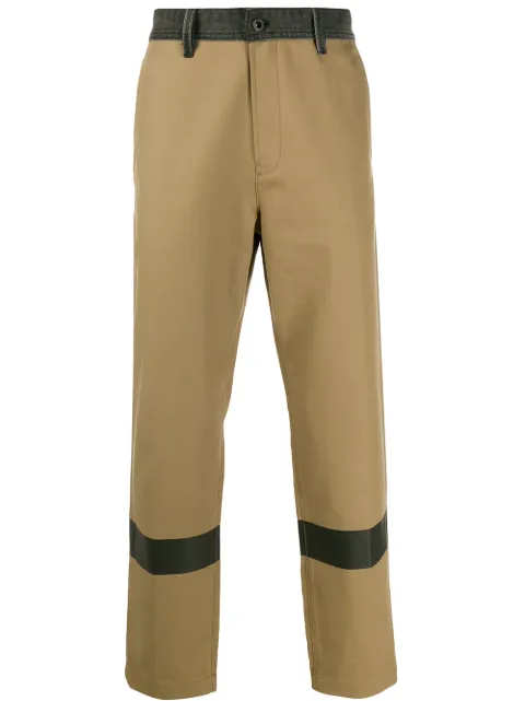 Diesel 978 panelled chino pants