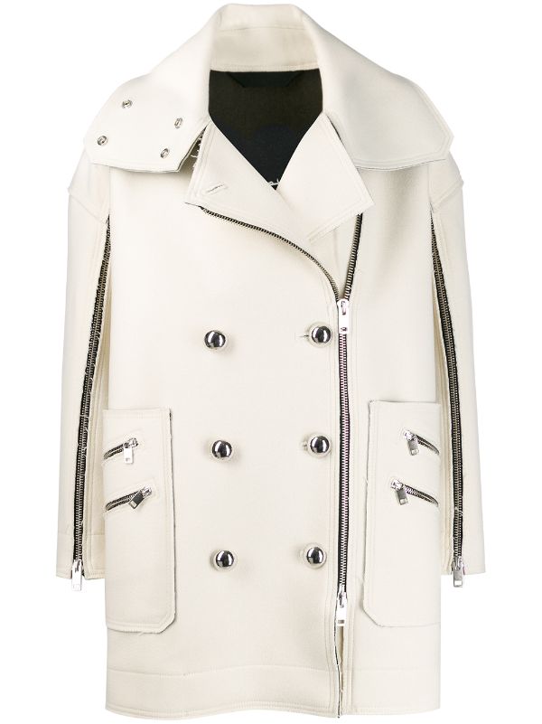 diesel white coat