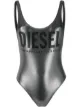 Imagen 1 de Diesel bañador con acabado metalizado y logo