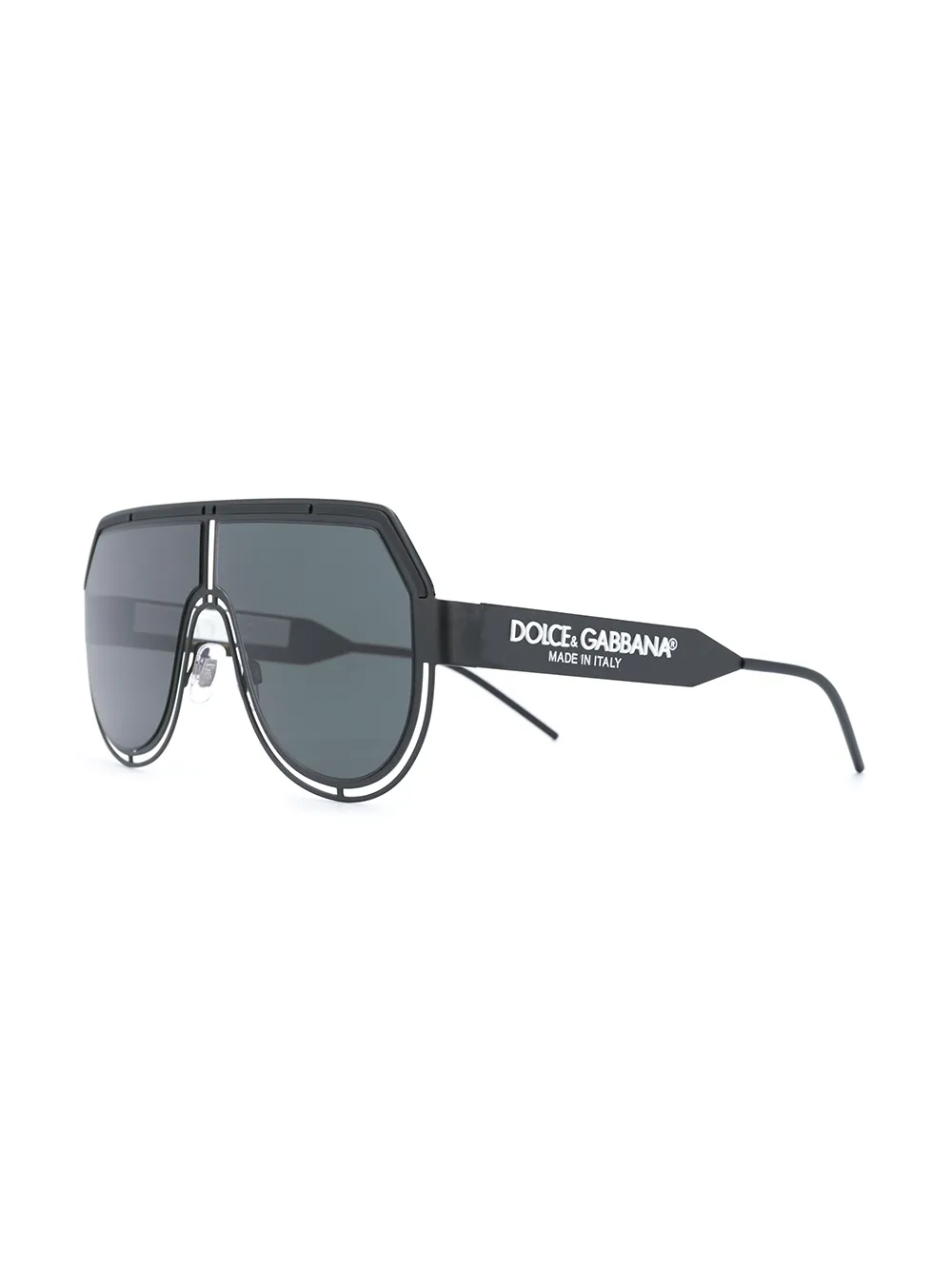фото Dolce & gabbana eyewear массивные солнцезащитные очки