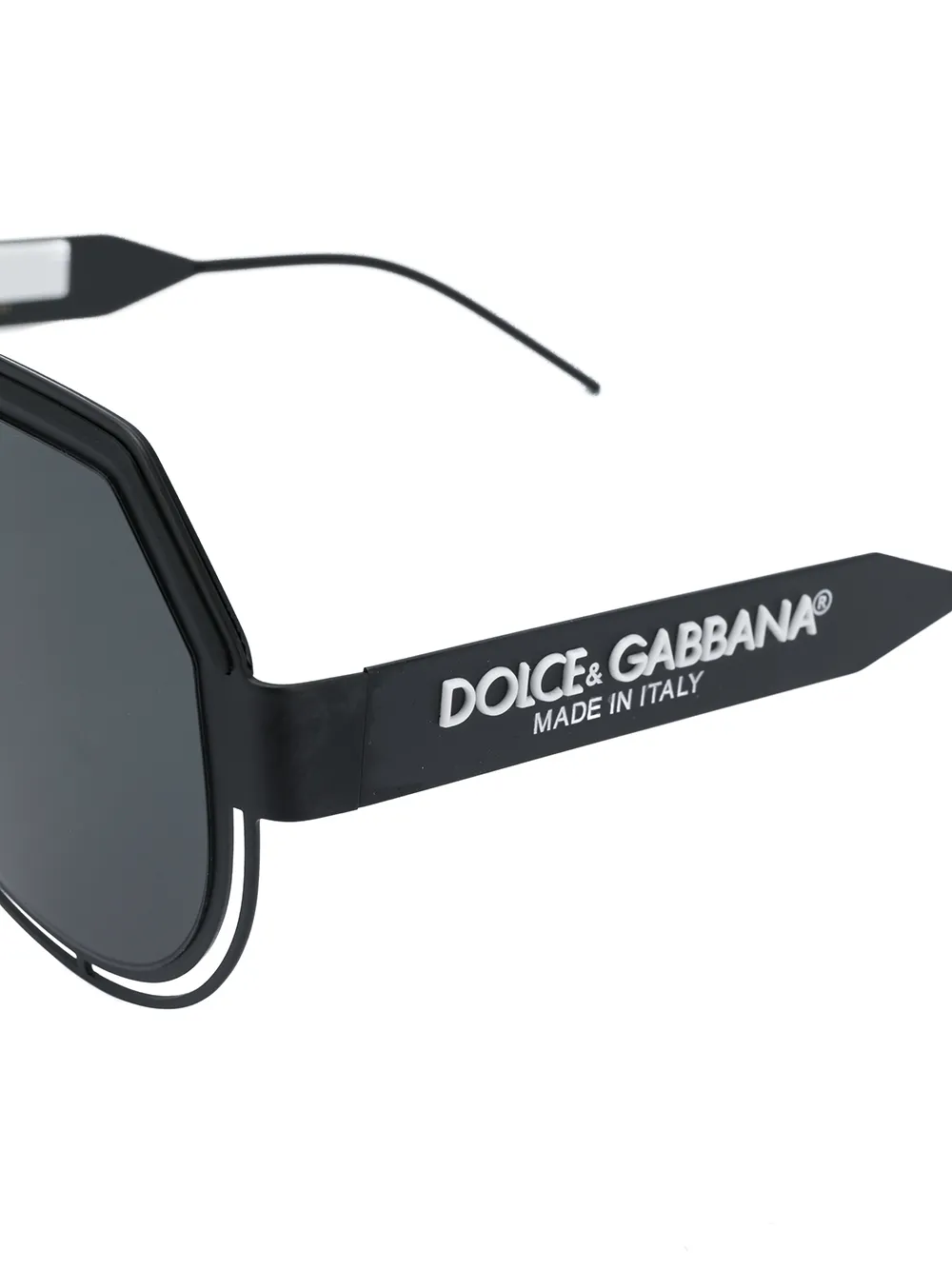 фото Dolce & gabbana eyewear массивные солнцезащитные очки