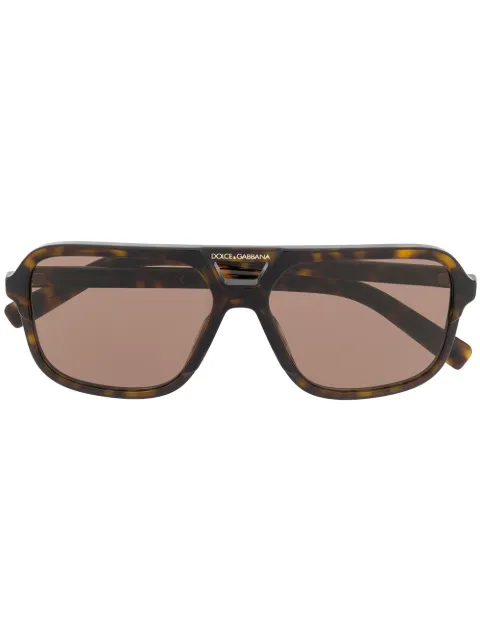 Dolce & Gabbana Eyewear 0DG4354 tortoiseshell-effect sunglasses