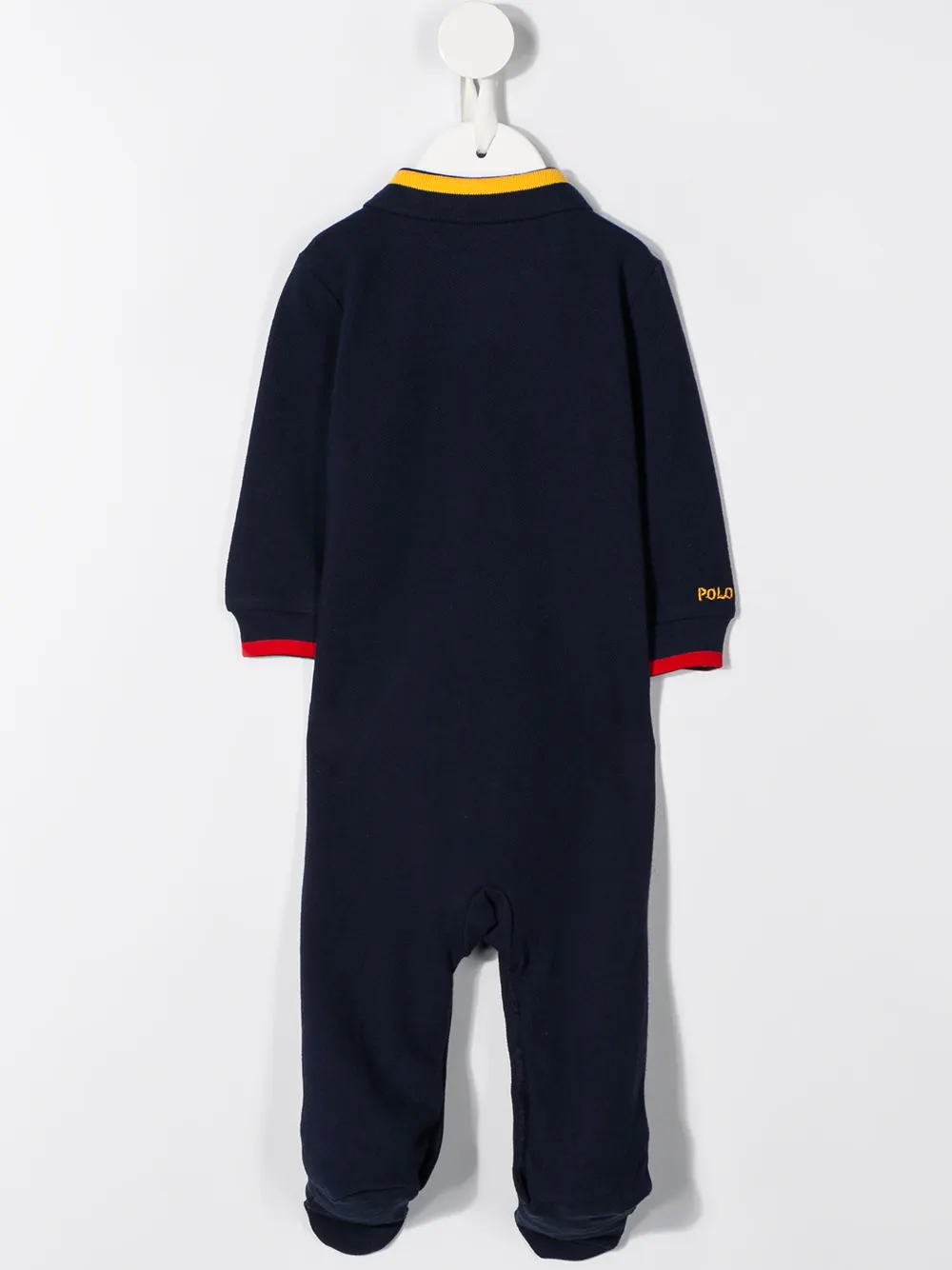 фото Ralph lauren kids комбинезон-поло с контрастной вставкой