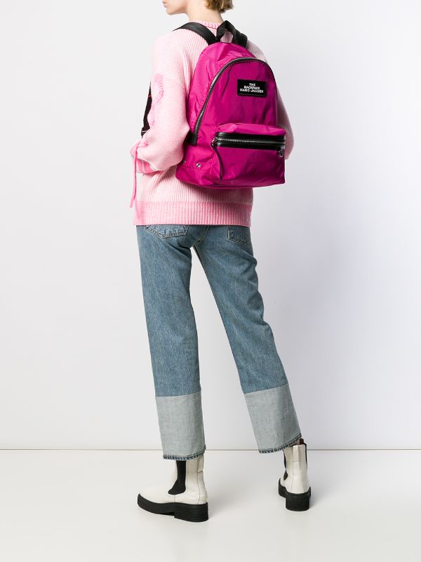 Marc Jacobs Baby Pink Mini Packshot Backpack at FORZIERI