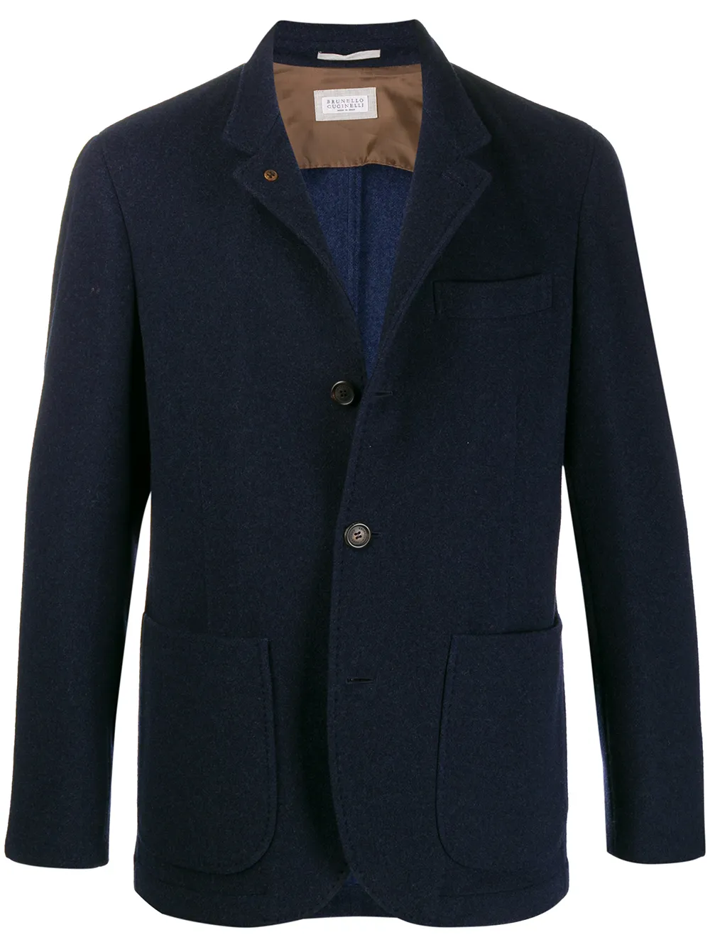 

Brunello Cucinelli blazer de cachemira - Azul
