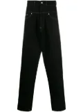 Versace Jeans Couture drop crotch wide leg jeans - Black
