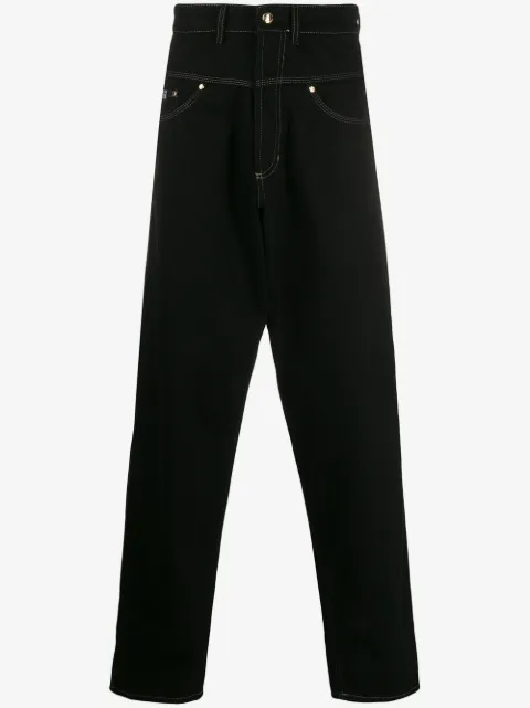 Versace Jeans Couture drop crotch wide leg jeans