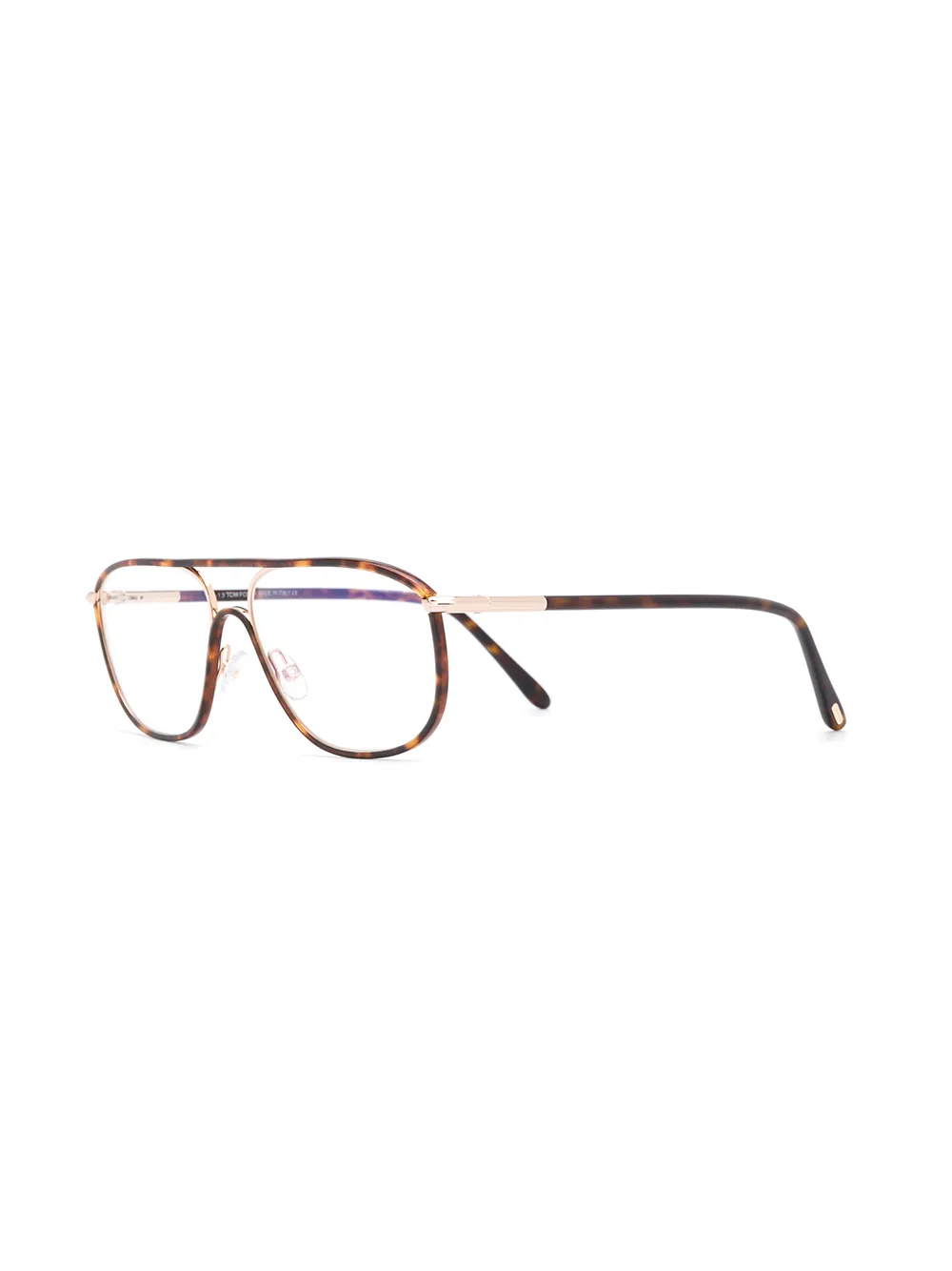 TOM FORD Eyewear Bril met piloten montuur - Bruin