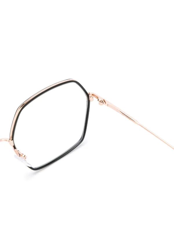 Tom Ford sunglasses. Hexagon shape Tom Ford Romy Smoke Hexagonal Sunglasses Ft1032-f 01a 56 in  main image 4