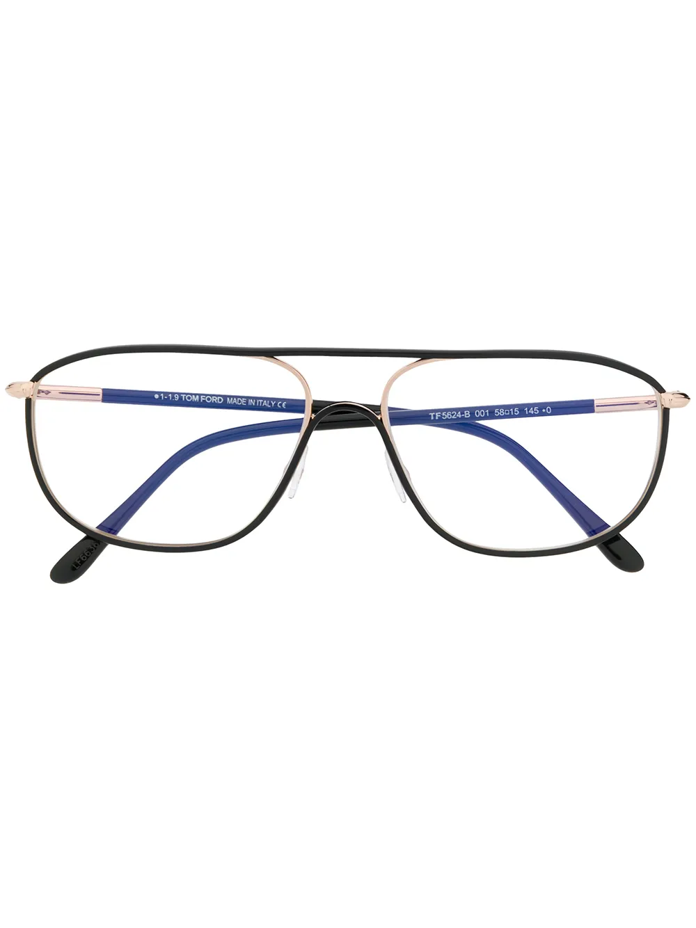 lunettes de vue à monture aviateur