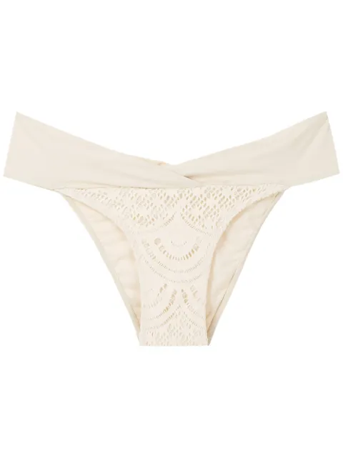 Track & Field Calcinha de biquíni Renda