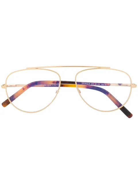 TOM FORD Eyewear aviator shaped glasses