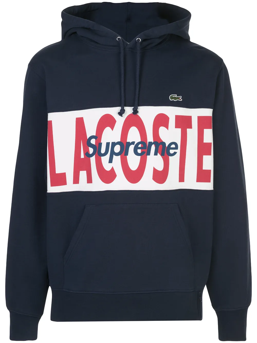 supreme lacoste hooded sweatshirt Mサイズ