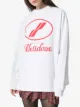 We11done logo print sweatshirt