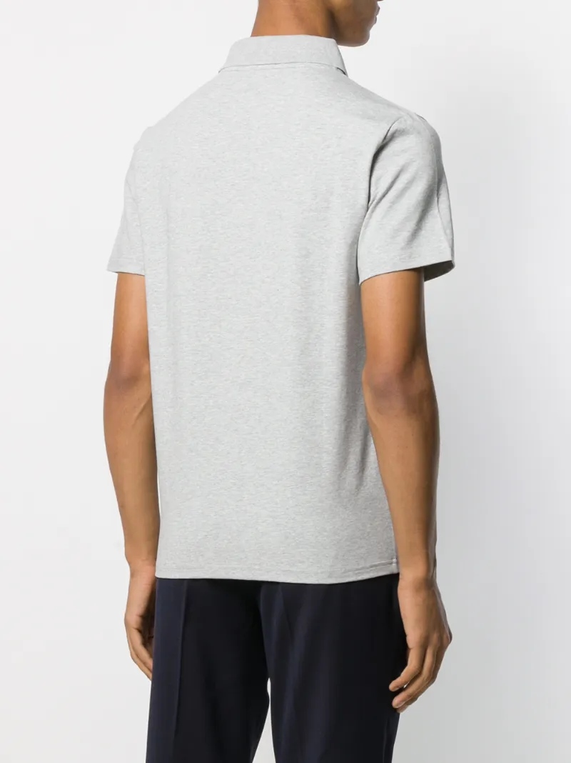 FILIPPA K FITTED BUTTONLESS POLO SHIRT