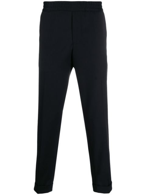 Filippa K Terry cropped slim-fit trousers