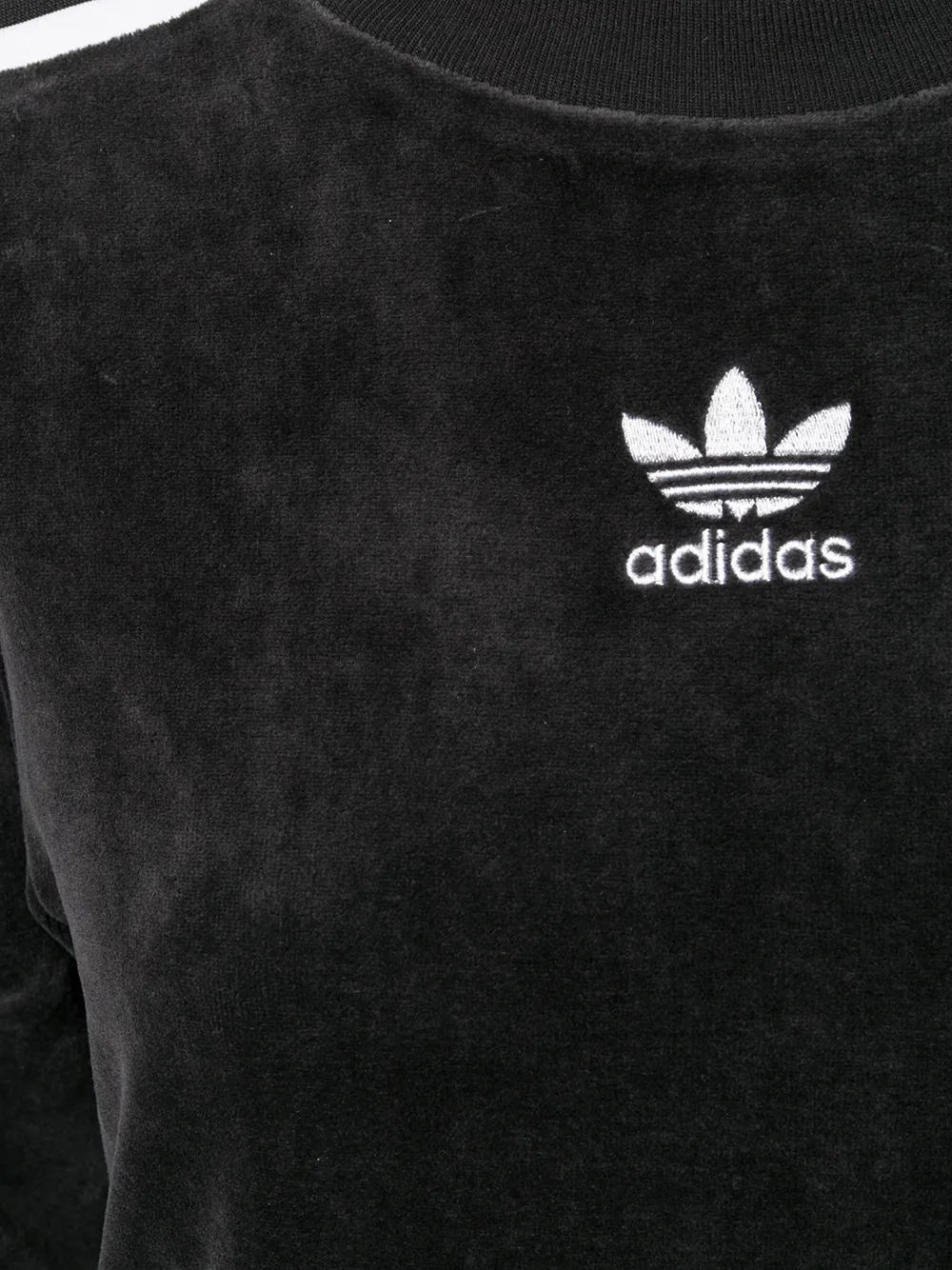 adidas Jurk met lange mouwen Zwart
