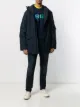 الصورة 2 من Giorgio Armani Pre-Owned معطف مبطن بغطاء رأس