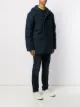 Giorgio Armani Pre-Owned معطف مبطن بغطاء رأس