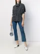 الصورة 2 من Nina Ricci Pre-Owned بلوزة منقطة بفيونكة