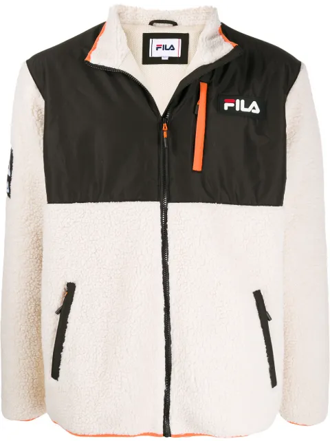 FILA SHEARLING LOGO JACKET