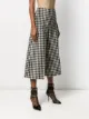 Gucci houndstooth print cropped trousers