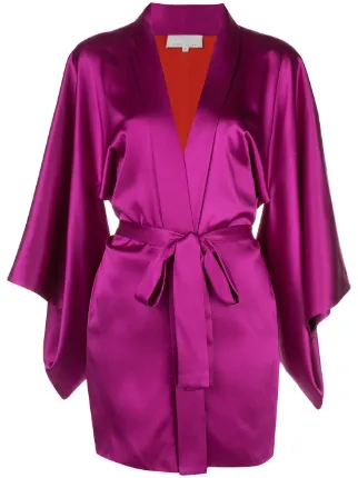 Fleur Du Mal Haori Belted Kimono - Farfetch