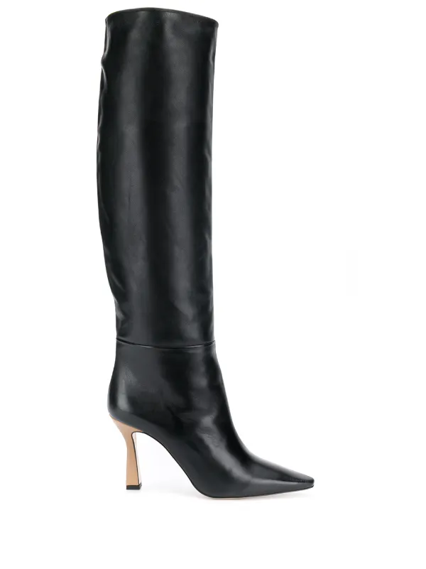heel long boots