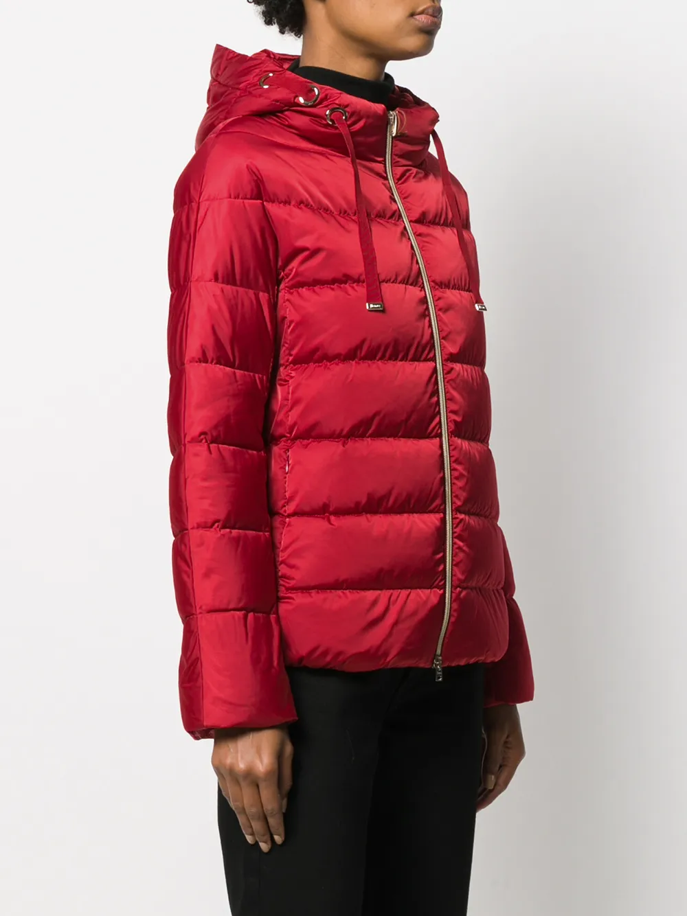 Herno Donsjack met capuchon Rood