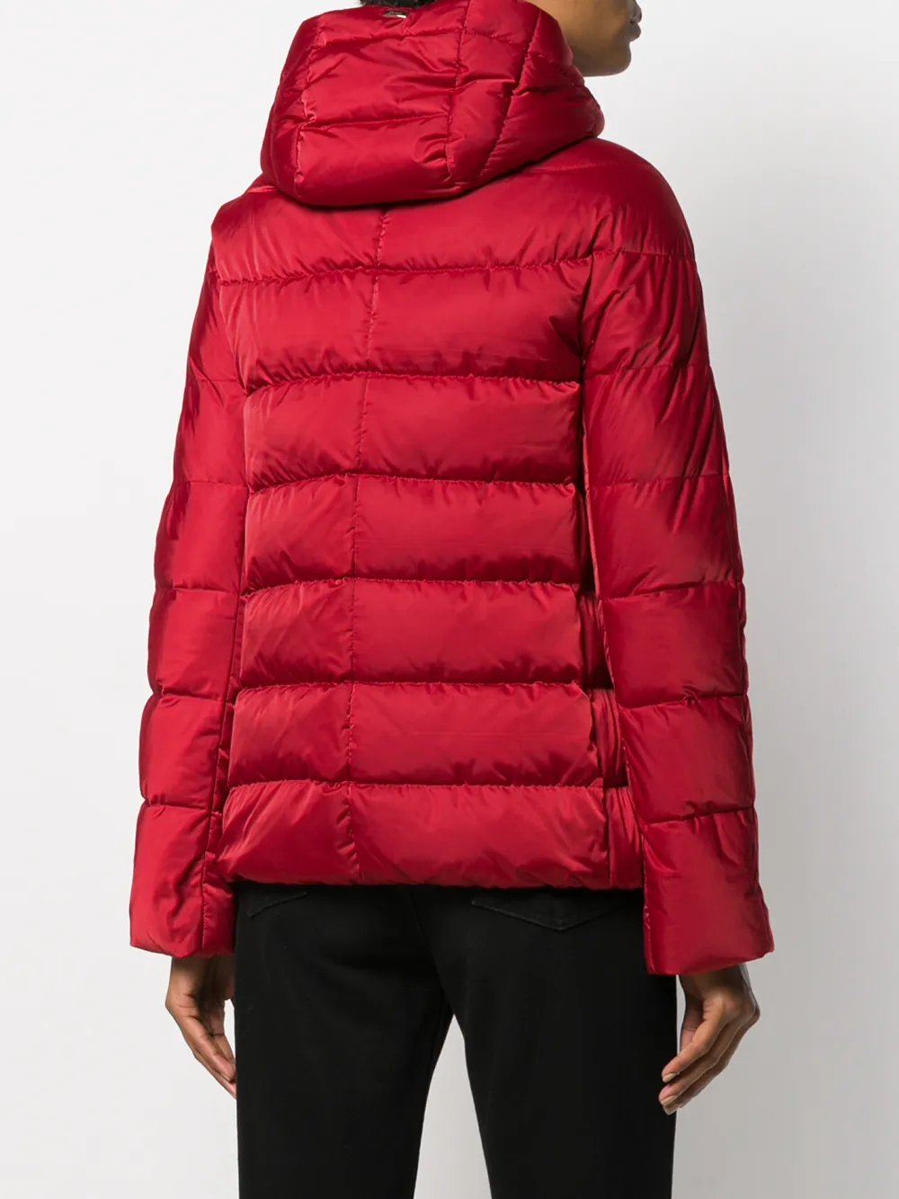 Herno Donsjack met capuchon Rood