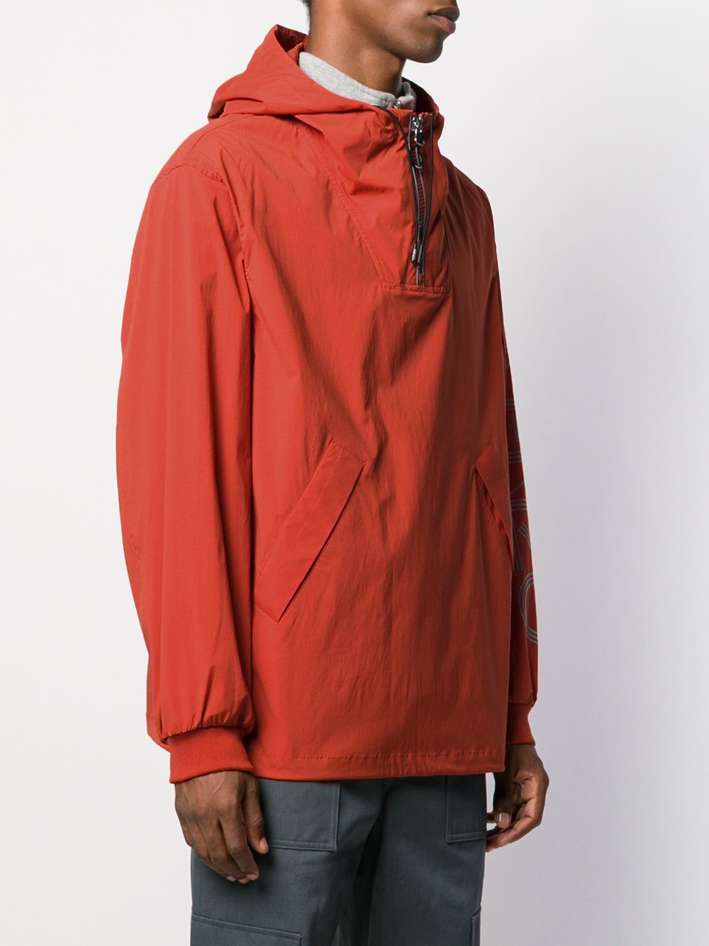 фото Kenzo logo windbreaker